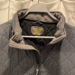 Burton Men's Quilted Gray Jacket